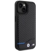 Чехол BMW Leather Carbon для iPhone 15 Black (BMHCP15S22NBCK)