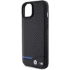 Чохол BMW Leather Carbon для iPhone 15 Plus Black (BMHCP15M22NBCK)