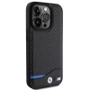 Чехол BMW Leather Carbon для iPhone 15 Pro Black (BMHCP15L22NBCK)