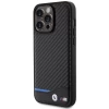 Чехол BMW Leather Carbon для iPhone 15 Pro Max Black (BMHCP15X22NBCK)