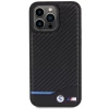 Чохол BMW Leather Carbon для iPhone 15 Pro Max Black (BMHCP15X22NBCK)