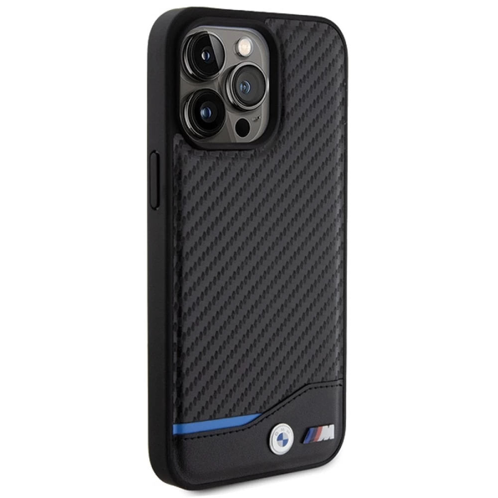 Чехол BMW Leather Carbon для iPhone 15 Pro Max Black (BMHCP15X22NBCK) -  купить по цене 2009 ₴ в Киеве / Украине. Оригинальный товар с гарантией  качества.