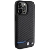 Чехол BMW Leather Carbon для iPhone 15 Pro Max Black (BMHCP15X22NBCK)