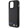 Чохол BMW Leather Carbon для iPhone 15 Pro Max Black (BMHCP15X22NBCK)