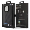 Чехол BMW Leather Carbon для iPhone 15 Pro Max Black (BMHCP15X22NBCK)