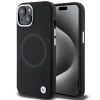 Чохол BMW Signature Liquid Silicone для iPhone 15 Plus Black with MagSafe (BMHMP15MSILBK2)