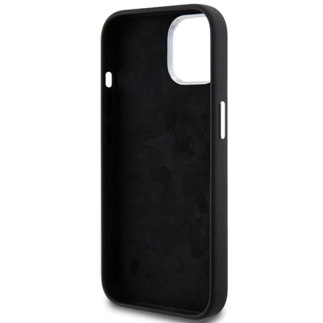 Чехол BMW Signature Liquid Silicone для iPhone 15 Plus Black with MagSafe (BMHMP15MSILBK2)