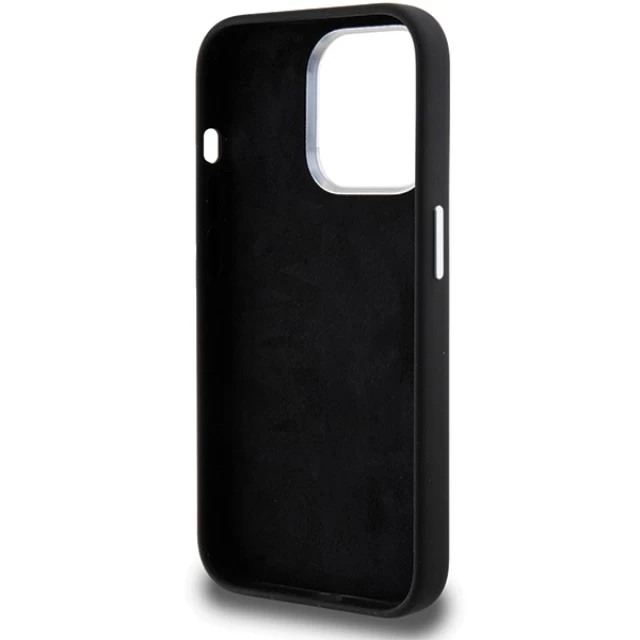 Чохол BMW Signature Liquid Silicone для iPhone 15 Pro Max Black with MagSafe (BMHMP15XSILBK2)