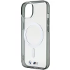 Чехол BMW Silver Ring для iPhone 15 Transparent with MagSafe (BMHMP15SHCRS)