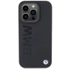 Чохол BMW Leather Hot Stamp для iPhone 15 Pro Black with MagSafe (BMHMP15LSLLBK)