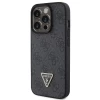 Чехол Guess Leather 4G Diamond Triangle для iPhone 15 Pro Max Black (GUHCP15XP4TDPK)