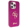 Чехол Guess Glitter Script Big 4G для iPhone 15 Pro Purple (GUHCP15LHG4SGU)