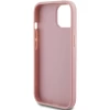 Чохол Guess Glitter Script Big 4G для iPhone 15 Plus Pink (GUHCP15MHG4SGP)