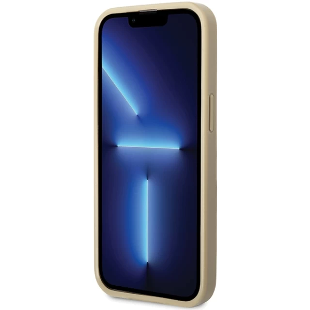 Чехол Guess Glitter Script Big 4G для iPhone 13 Pro Max Gold (GUHCP13XHG4SGD)