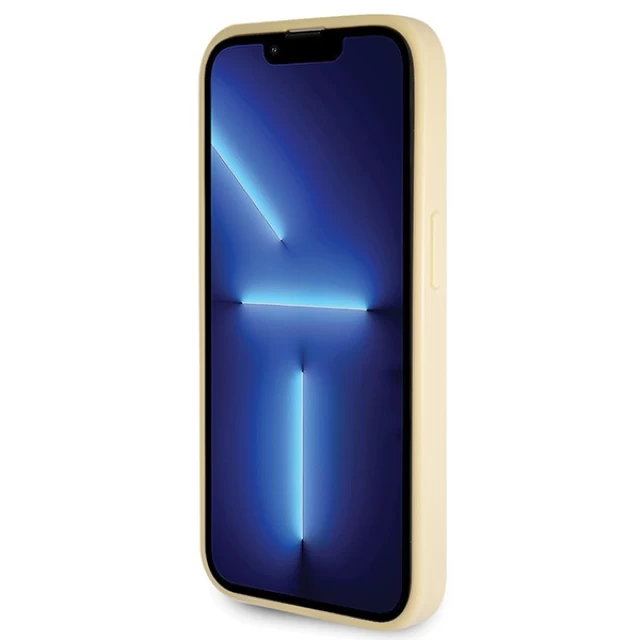 Чохол Guess Glitter Script Big 4G для iPhone 14 Pro Gold (GUHCP14LHG4SGD)