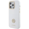 Чохол Guess Silicone Logo Strass 4G для iPhone 15 Pro White (GUHCP15LM4DGPH)