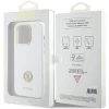 Чохол Guess Silicone Logo Strass 4G для iPhone 15 Pro White (GUHCP15LM4DGPH)