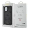 Чохол Guess Leather 4G Stamped для iPhone 15 Black (GUHCP15SP4EPMK)