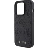 Чохол Guess Leather 4G Stamped для iPhone 15 Pro Max Black (GUHCP15XP4EPMK)