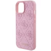 Чехол Guess Leather 4G Stamped для iPhone 15 Pink (GUHCP15SP4EPMP)