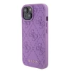 Чохол Guess Leather 4G Stamped для iPhone 15 Light Purple (GUHCP15SP4EPMU)