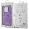 Чохол Guess Leather 4G Stamped для iPhone 15 Pro Light Purple (GUHCP15LP4EPMU)