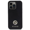 Чехол Guess Strass Metal Logo для iPhone 13 Pro Black (GUHCP13LPS4DGPK)
