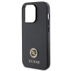 Чехол Guess Strass Metal Logo для iPhone 13 Pro Black (GUHCP13LPS4DGPK)