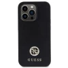 Чохол Guess Strass Metal Logo для iPhone 14 Pro Black (GUHCP14LPS4DGPK)