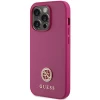 Чохол Guess Strass Metal Logo для iPhone 15 Pro Max Pink (GUHCP15XPS4DGPP)