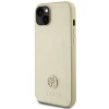 Чохол Guess Strass Metal Logo для iPhone 15 Plus Gold (GUHCP15MPS4DGPD)