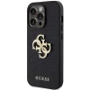 Чехол Guess Perforated 4G Glitter Logo для iPhone 15 Pro Max Black (GUHCP15XPSP4LGK)