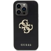 Чохол Guess Perforated 4G Glitter Logo для iPhone 15 Pro Max Black (GUHCP15XPSP4LGK)