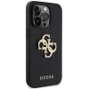 Чохол Guess Perforated 4G Glitter Logo для iPhone 15 Pro Max Black (GUHCP15XPSP4LGK)