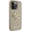 Чехол Guess Perforated 4G Glitter Logo для iPhone 15 Pro Max Gold (GUHCP15XPSP4LGD)