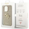 Чехол Guess Perforated 4G Glitter Logo для iPhone 15 Pro Max Gold (GUHCP15XPSP4LGD)