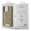 Чохол Guess Rhinestone Metal Logo для iPhone 15 Pro Max Yellow (GUHCP15XPFGSBSD)