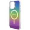 Чохол Guess IML Iridescent для iPhone 15 Pro Max Rainbow with MagSafe (GUHMP15XHITSK)