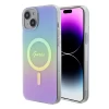Чохол Guess IML Iridescent для iPhone 15 Purple with MagSafe (GUHMP15SHITSU)