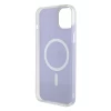 Чехол Guess IML Iridescent для iPhone 15 Purple with MagSafe (GUHMP15SHITSU)