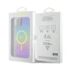 Чохол Guess IML Iridescent для iPhone 15 Purple with MagSafe (GUHMP15SHITSU)
