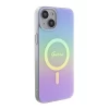 Чохол Guess IML Iridescent для iPhone 15 Plus Purple with MagSafe (GUHMP15MHITSU)