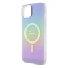 Чехол Guess IML Iridescent для iPhone 15 Plus Purple with MagSafe (GUHMP15MHITSU)