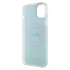Чохол Guess IML Iridescent для iPhone 15 Plus Turquoise with MagSafe (GUHMP15MHITSQ)