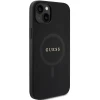 Чохол Guess Saffiano для iPhone 15 Plus Black with MagSafe (GUHMP15MPSAHMCK)