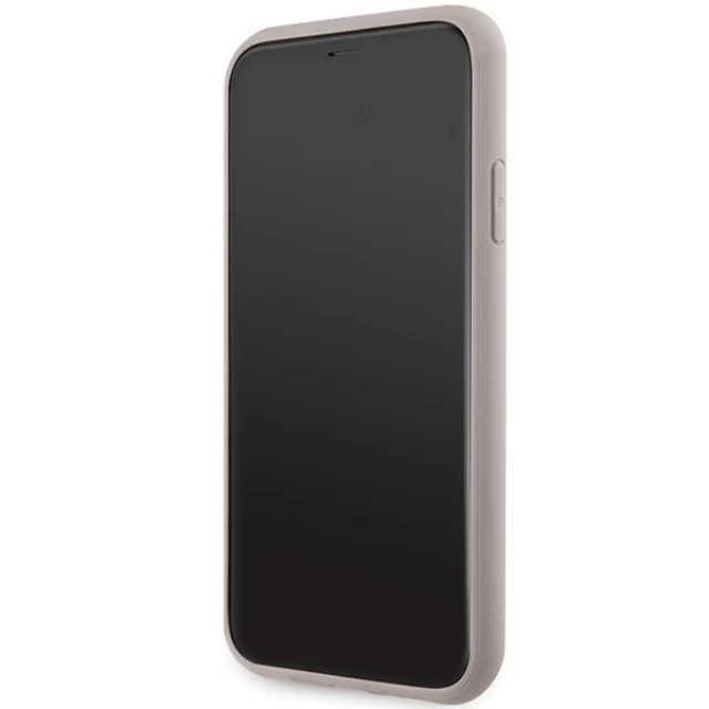 Чехол Guess Saffiano для iPhone 11 | XR Pink with MagSafe (GUHMN61PSAHMCP)