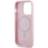 Чехол Guess Saffiano для iPhone 14 Pro Pink with MagSafe (GUHMP14LPSAHMCP)