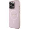 Чехол Guess Saffiano для iPhone 15 Pro Max Pink with MagSafe (GUHMP15XPSAHMCP)