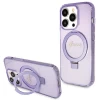 Чохол Guess Ring Stand Script Glitter для iPhone 15 Pro Purple with MagSafe (GUHMP15LHRSGSU)