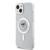 Чехол Karl Lagerfeld IML Choupette для iPhone 15 Plus Transparent with MagSafe (KLHMP15MHFCCNOT)